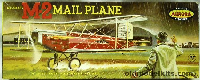 Aurora 1/48 Douglas M2 Mailplane - (M-2), 111-98 plastic model kit